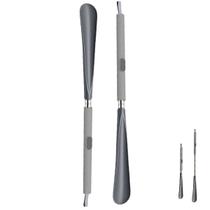 Calçador Sapato Kit 2 Bastao Extensivel Sapatenis Tenis Confortavel Auxilio Idosos Pcd Gravida Cadeirante Pratico Calçador Sapato Kit 2 Bastao Extensivel Sapatenis Tenis Confortavel Auxilio Idosos Pcd Gravida Cadeirante Pratico