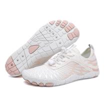 Calçados de caminhada Hi-Y2Kgirls, descalços, femininos descalços, antiderrapantes, saudáveis, respiráveis, modernos, de corrida, tênis femininos masculinos, de bico largo, Zero Drop, branco A1, 10,5 mulheres