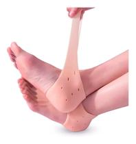 Calcanheira Palmilha Silicone Protetor Calcanhar Meia Palmilha Gel Hidratante