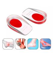 Calcanheira Silicone Ortopédica 1 Par Previne Lesões