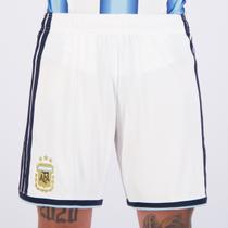 Calção Adidas Argentina Home 2026 Branco Calção Adidas Argentina Home 2026 Branco