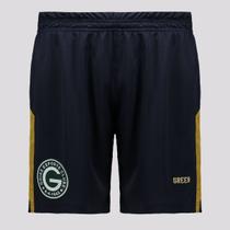 Calção Gr33n Goiás Goleiro 2024 Marinho