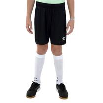 Calção Juvenil Umbro Legacy U17TW00436-111 Preto