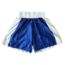 Calcao Knockout Boxe - masculino - azul+branco