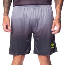 Calção Masculino Umbro Twr Degradê Preto/cinza