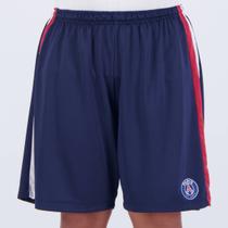 Calção PSG Apps Infantil Azul Marinho Calção PSG Apps Infantil Azul Marinho