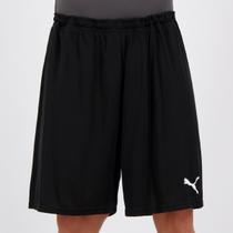 Calção Puma Liga Core Preto e Branco
