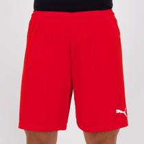Calção Puma Liga Core Vermelho e Branco