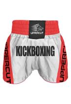 Calção Short Kick Boxing - Premium - Bra/Verm - Uppercut
