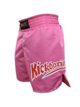 Calção Short Kickboxing - K1- Quadrado - Rosa - Toriuk