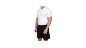 Calção short masculino preto para academia e prática esportiva Calção short masculino preto para academia e prática esportiva