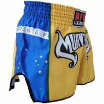 Calção Short Muay Thai em Poliéster - Premium Brasil - BFW