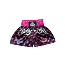 Calção Short Muay Thai Super Girl - Kids Feminino - FB-753P