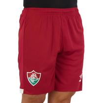 Calção Shorts Masculino Fluminense II Home Grená 2022