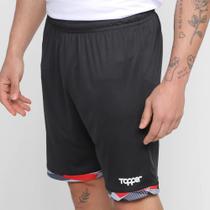 Calção Topper Effect III Masculino - Preto