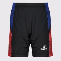 Calção Topper Fun Juvenil Preto