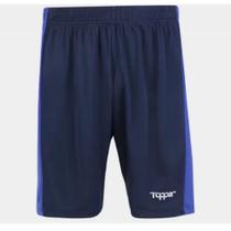 Calção Topper Fut Classic Color II Esportiva Academia Masculino Adulto Multicores - Ref 4321001