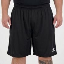 Calção Topper Fut Classic Plus Size Preto Calção Topper Fut Classic Plus Size Preto