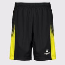 Calção Topper Gradiente Juvenil Preto