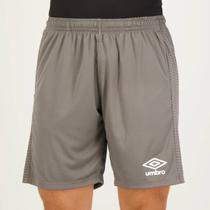 Calção Umbro Maximum Diamond Com Bolso Cinza