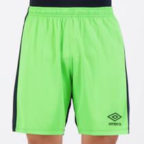 Calção Umbro Raptor Preto e Verde