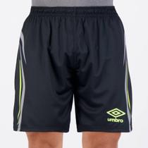 Calção Umbro Rush Preto e Cinza