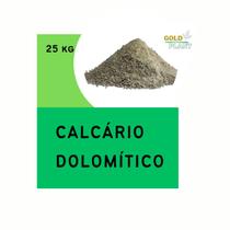 Calcario dolomitico fertilizante correção de solo 25 kg - Gold Plant
