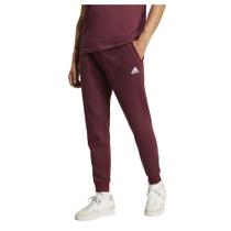 Calças adidas Essentials Mélange para homens Shadow Red Melange