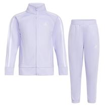 Calças adidas Little Girl's Violet Purple Jacket Joggers 2T