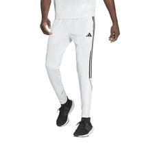 Calças Adidas Tiro 23 League para homens brancas GG e 3 com costura interna Calças Adidas Tiro 23 League para homens brancas GG e 3 com costura interna