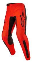 Calças Alpinestars Fluid Lurv Hot Orange/Black Tamanho 36