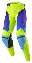 Calças Alpinestars Racer Hoen - Amarelo Fluo/Azul/Marinho para Homens