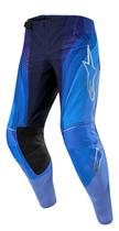 Calças Alpinestars Techstar Pneuma azul escuro/azul claro tamanho 36