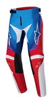 Calças Alpinestars Youth Racer Pneuma - Azul/Vermelho Marte/Branco - Tamanho 24