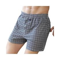 Calças Aro Masculinas plus Size Em Algodão Com Estampa Xadrez, Soltas, De Cintura Alta, Respiráveis