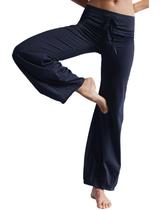 Calças Bubble Hvewarm Quick Step High Waist Flare Yoga Navy Calças Bubble Hvewarm Quick Step High Waist Flare Yoga Navy