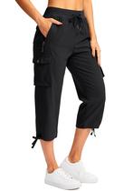 Calças Capris Cargo Soothfeel para Mulheres - Leves e de Secagem Rápida Calças Capris Cargo Soothfeel para Mulheres - Leves e de Secagem Rápida