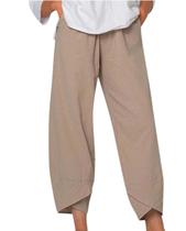 Calças Capris Medlor 2025 com estampa estampada de verão para mulheres