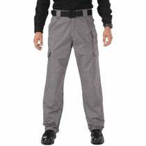 Calças Cargo 5.11 Tactical 30W x 34L Cinza em Algodão Canvas