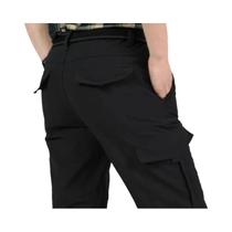 Calças Cargo Camufladas De Inverno Para Homens, Com Forro De Fleece Grosso, Dupla Camada, Quentes E