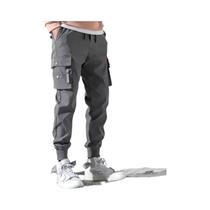 Calças Cargo Casuais Masculinas Com Corte Solto E Múltiplos Bolsos, Estilo De Rua, Primavera E Calças Cargo Casuais Masculinas Com Corte Solto E Múltiplos Bolsos, Estilo De Rua, Primavera E