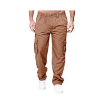 Calças Cargo Casuais Masculinas plus Size 2024 Com Múltiplos Bolsos, Táticas Militares, Soltas E