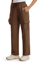 Calças cargo de caminhada Libin para mulheres, leves e resistentes à água