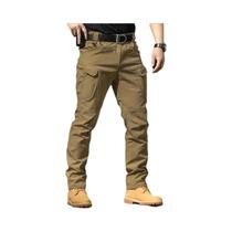 Calças Cargo Impermeáveis Para Homens plus Size, Elásticas, Táticas Militares, Joggers Para Calças Cargo Impermeáveis Para Homens plus Size, Elásticas, Táticas Militares, Joggers Para