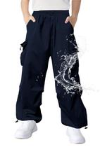 Calças cargo Jofemuho Waterproof Quick Drying Boys 14-15 Navy Calças cargo Jofemuho Waterproof Quick Drying Boys 14-15 Navy