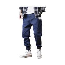 Calças Cargo Largas plus Size Estilo Streetwear Jeans Harem Comprimento Até O Tornozelo Para Homens Calças Cargo Largas plus Size Estilo Streetwear Jeans Harem Comprimento Até O Tornozelo Para Homens