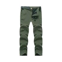 Calças Cargo Masculinas De Fleece Softshell Para Outono E Inverno, Ideais Para Caminhadas, Pesca,