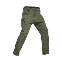 Calças Cargo Masculinas De Fleece Softshell Para Outono E Inverno, Ideais Para Caminhadas, Pesca,