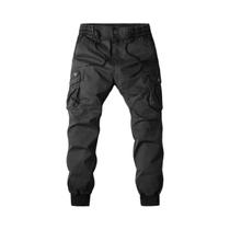 Calças Cargo Militares Em Caqui E Preto Para Homens, Casuais, Táticas, Com Múltiplos Bolsos, Moda Calças Cargo Militares Em Caqui E Preto Para Homens, Casuais, Táticas, Com Múltiplos Bolsos, Moda
