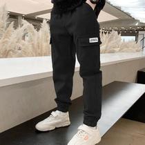 Calças Cargo para Meninos - Moda Primavera/Outono - Calças Esportivas para Adolescentes Calças Cargo para Meninos - Moda Primavera/Outono - Calças Esportivas para Adolescentes